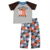 Wholesale children clothes /kids new style short sleeve pajamas