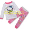 Wholesale 100% cotton good cost performance children/kid/baby long sleeve pajamas/sleepwear set