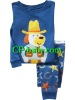 Wholesale CP baby pajamas clothing/girls summer sleepwear/kids bear pajamas sleepwear