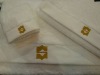 Wholesale cotton hotel towel set/stain hotel towel/towel set